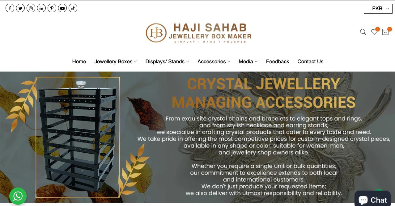 Haji Sahab Jewelry Box Maker